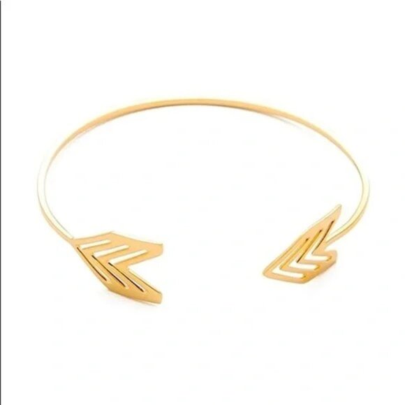 GORJANA | Chevron Arrow Cuff Bracelet - Picture 1 of 4